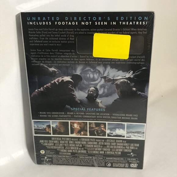 Miami Vice Unrated Director's Edition DVD Jamie Foxx Colin Farrell - Picture 2 of 3